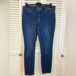 Duluth Trading Mid-Rise Skinny Jeans, Size 16